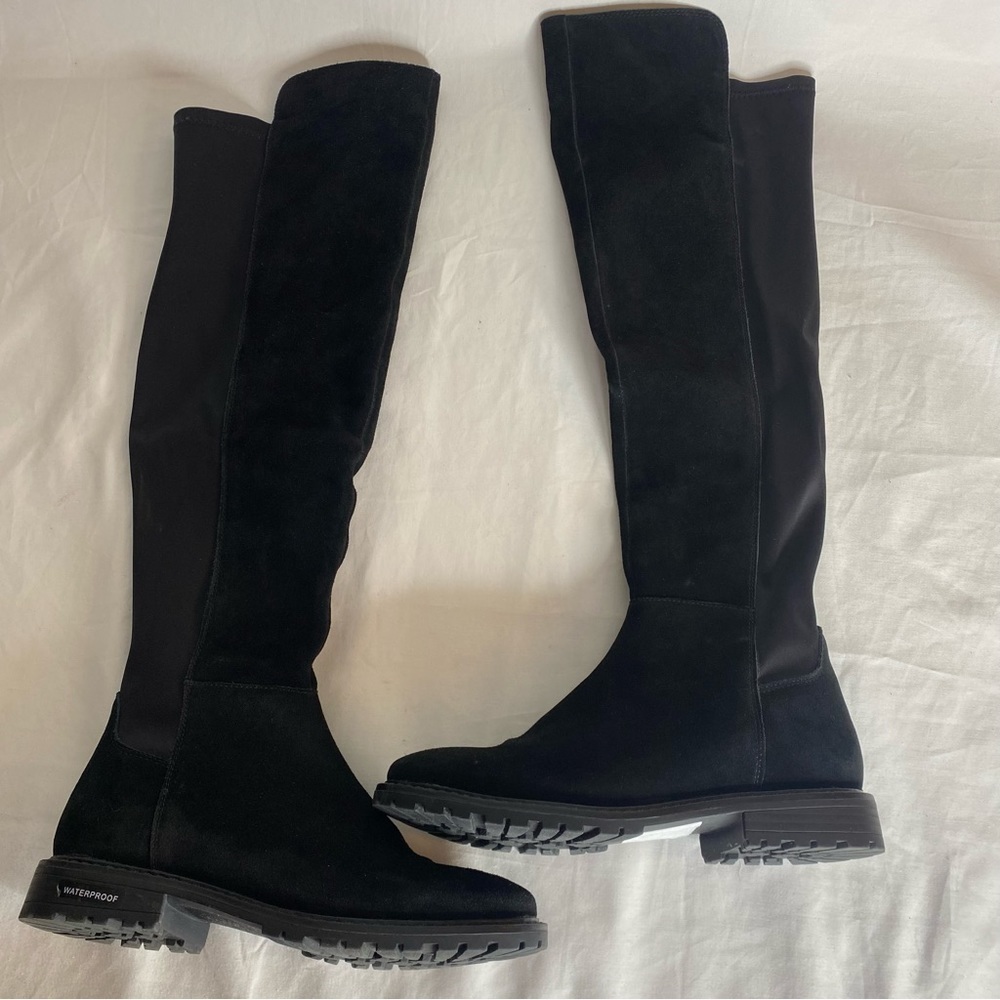 Women's Aqua College Prestige Waterproof Over-The-Knee Boots New Size 6 - Picture 5 of 8